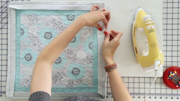 How to Hand Bind a Quilt featuring the Binding Tool Fat Quarter
