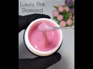 Камуфлирующий гель для наращивания и укрепления ногтей Luxury Pink Diamond