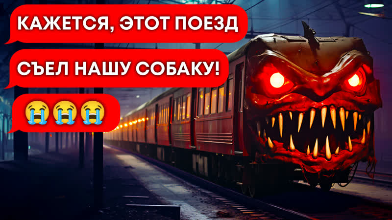 Моя девушка внутри ПОЕЗДА ПОЖИРАТЕЛЯ (Переписка, Чат