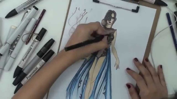 Fashion Illustration by Esmod Dubai