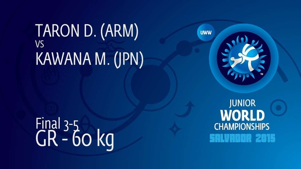 M. KAWANA ( JPN) df. D. TARON ( ARM) by TF, 8