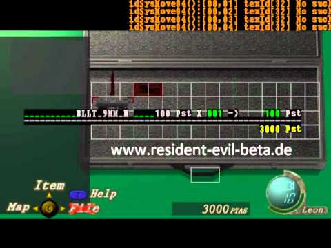 Resident Evil 4 Beta with unknown