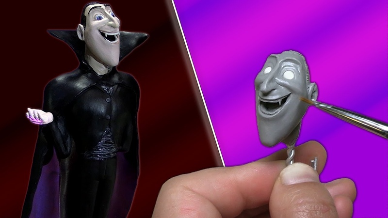 Making Polymer Clay Figures, Dracula Hotel