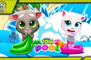 Talking Tom Pool Бассейн Говорящего Тома#2 Заканчиваем первую стройку бассейнов