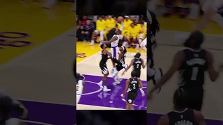 LeBron’s Insane Poster Dunk 😱 #shorts