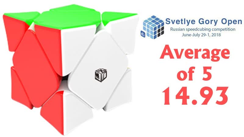 Skewb average of 5 (official
