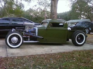Baremetalbandit 37 Plymouth Chopping HOT ROD TRUCK