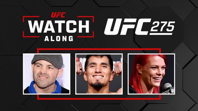 UFC 275 Watch Along w, Adrian Yanez, Gillian Robertson and Jens