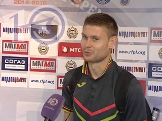 Интервью с воспитанником мордовского футбола Максимом Тишкиным