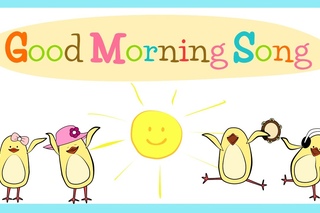 Good Morning Song for Kids (with lyrics) | The Singing Walrus