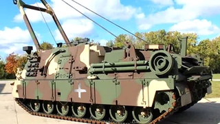 Американский армейский эвакуатор M88A2 HERCULES армии Украины