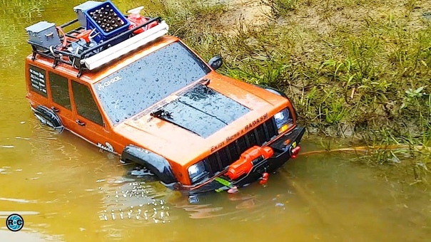 RC 4x4 MUD WATER ADVENTURE TOUR Barbeque Crawler Scaler