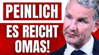 LIVE: Björn Höcke LEGT SICH mit OMAS GEGEN RECHTS AN!