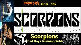 Bad Boys Running Wild - Scorpions - Guitar + Bass TABS Lesson