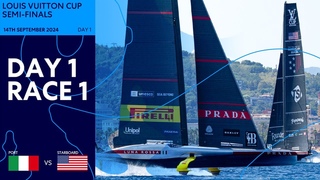 Luna Rossa Prada Pirelli vs. NYYC American Magic - Full Race 14/09/2024.
