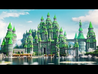 (HUGE Minecraft Timelapse) Emerald Palace
