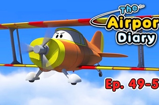 The Airport Diary - 49-56 - episodes - Cartoons about planes - Best animation for kids