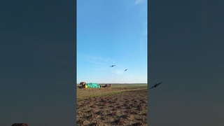 Проход штурмовиков Су-25