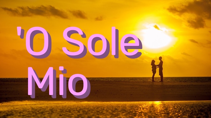 O sole mio (neapolitan song) duet cover by Tim Lewis and Marina