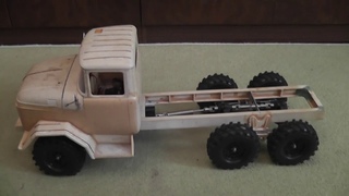 Радиоуправляемый ЗИЛ-131 (RC 1:10) часть 2. Первая поломка.