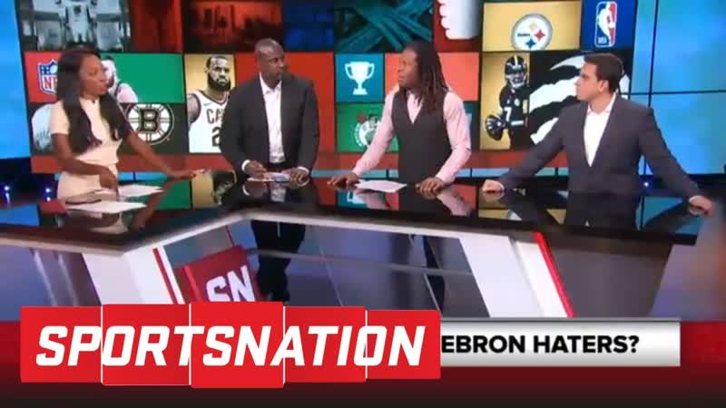 Sports Nation crew gets into heated debate over Le Bron James greatness, Sports Nation,