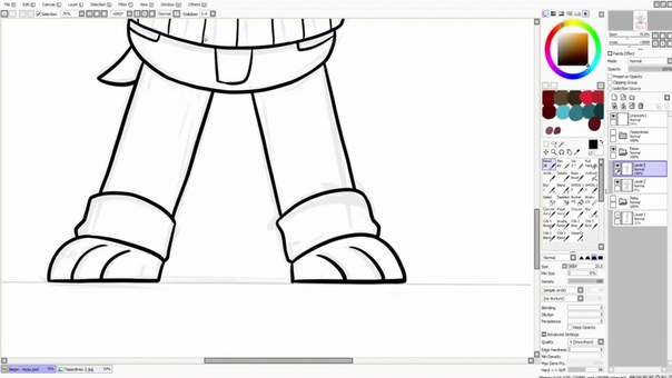 Speedpaint line