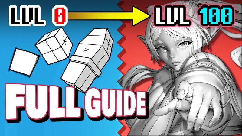 LEARN TO DRAW FROM LVL 0 to