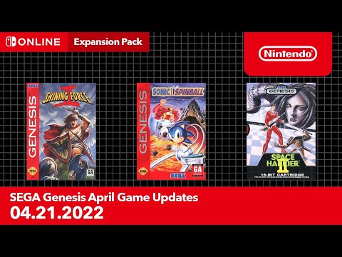 SEGA Genesis April 2022 Game Updates Nintendo Switch