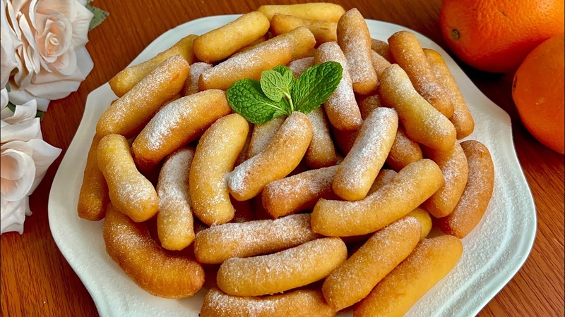 Se hai 1 uovo, arancia e farina fai questo dolce in 5 minuti Senza forno e neanche