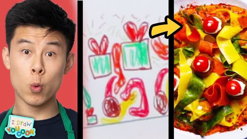 Can These Chefs Turn This Elf Drawing Into Real Meals
