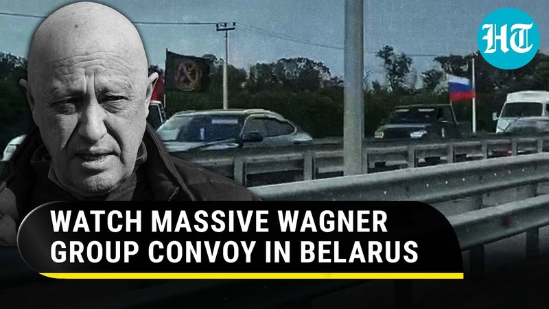 Prigozhin Spotted: Biggest Russian Wagner Convoy In Europes Backyard, Belarus To Enter