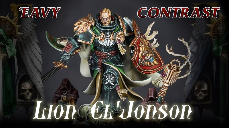 How to paint LION ELJONSONs armour using CONTRAST