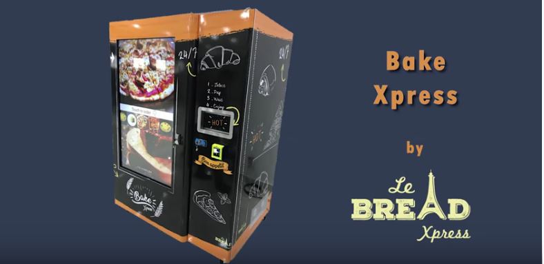 роботизированный вендинг автомат Bake Xpress роботизированный вендинг автомат Bake Xpress