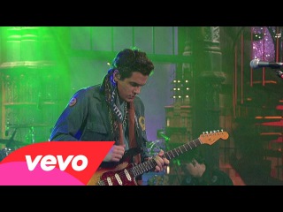 John Mayer - Slow Dancing In A Burning Room (Live on Letterman)