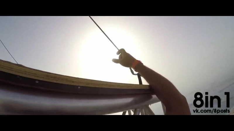Бейсджамп с башни в Дубае, Dream Jump Dubai 4 K, Princess