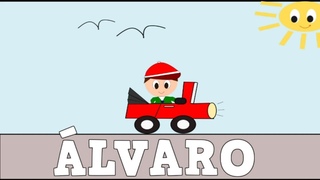 Aprender a Leer y Escribir ÁLVARO -  Vídeos para niños