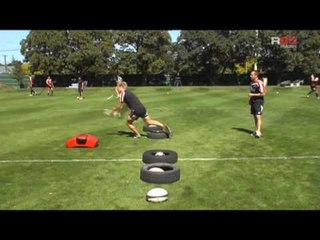 R80 Rugby Coaching: Halfback Passing Drill