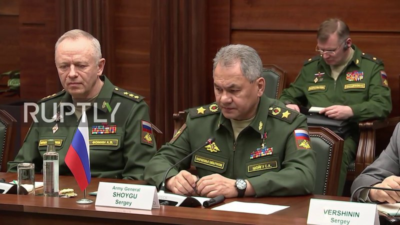Russia: Syrian strikes came at the most inappropriate moment Shoigu to de