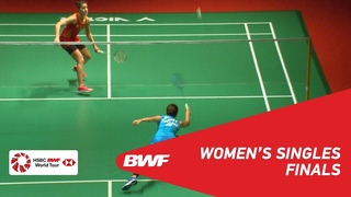 F | WS | Ratchanok INTANON (THA) 6 vs Carolina MARIN (SPA) 4 | BWF 2019
