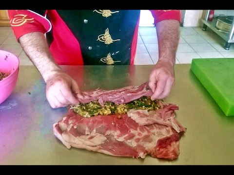 Lamb Roll Turkish Kebab