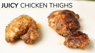 BEST BAKED CHICKEN THIGHS | easy recipe