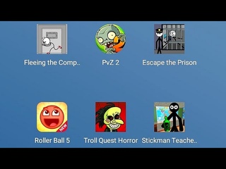 Troll Quest Horror Roller Ball 5 PvZ 2 Escape the Prison Stickman Teacher Fleeing the Comp