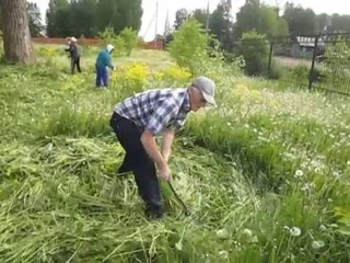 Сенокос горбухой. Мастер- класс.