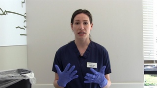 Как правильно снять перчатки после осмотра / How to Properly Remove Exam Gloves