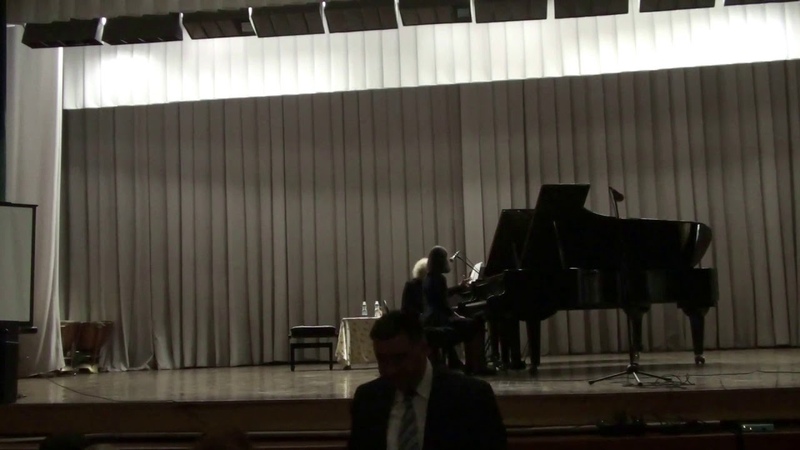 Master classes by Mira Marchenko: Victoria Shilova, Degtyarev Music College,