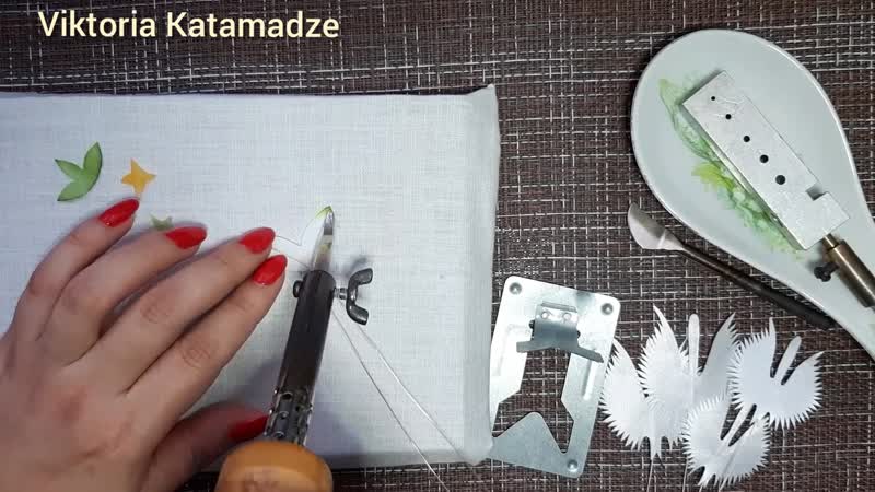 МК Орхидея белый журавль ( Habenaria Radiata) Часть