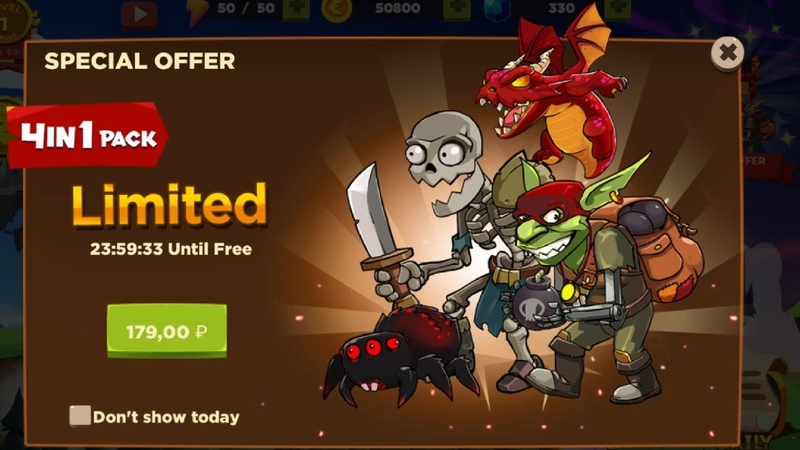 Начало приключений Castle Kingdom Crush in Strategy Game Free,