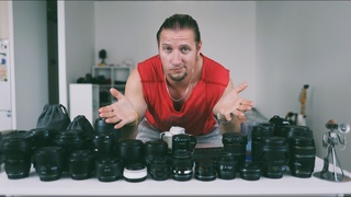 Cтрим #112 (III): все мои объективы! Canon, Nikon, Zeiss, полнокадровые, кропнутые, винтажные...