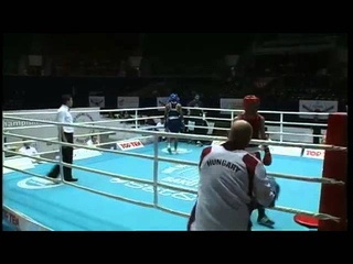 Welter (69kg) R16- Bacskai Imre (HUN) VS Spence Errol (USA) -2011 AIBA World Champs