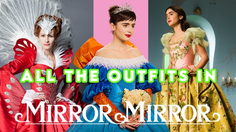 Every single outfit Lily Collins and Julia Roberts wear in Mirror, Mirror ( Snow White
